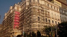 文哥鷹架精細化建築工地施工架搭建實景7